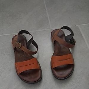 Brown Leather Sandals